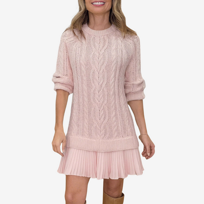 Gaëlle™ | Vestido de Suéter Único