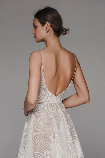 Thalassa - Vestido de fiesta largo y brillante