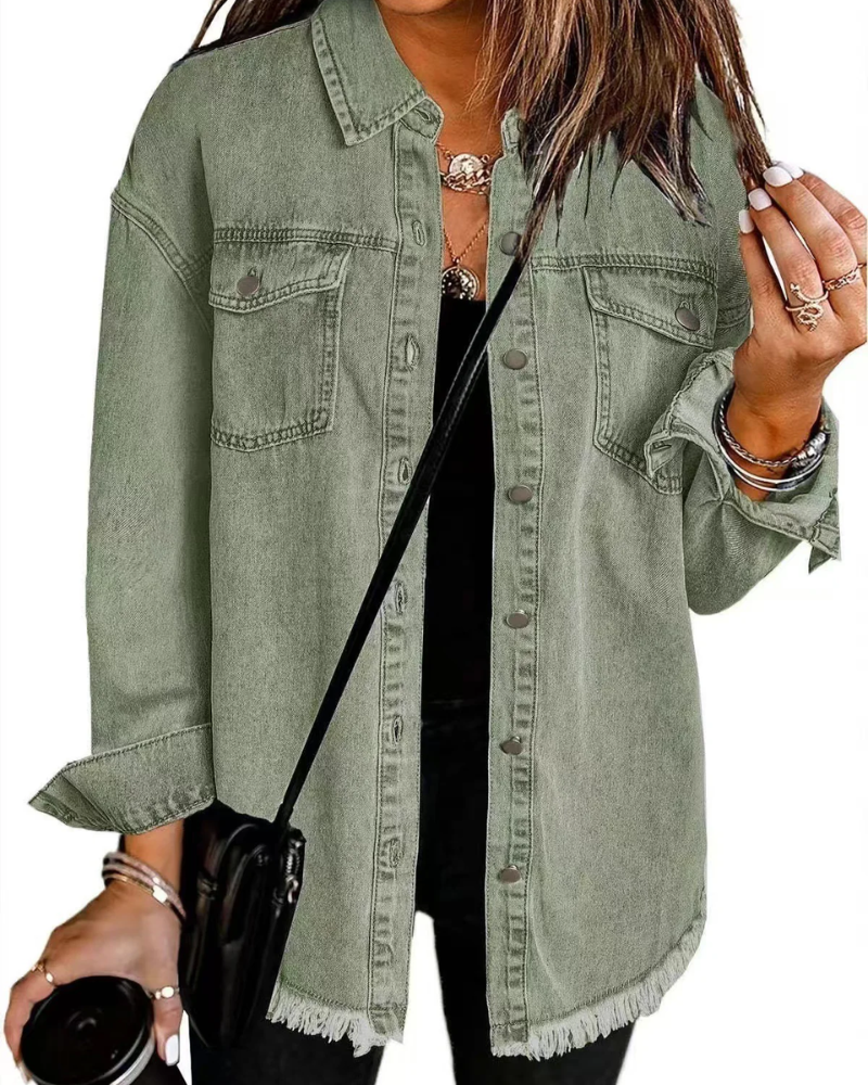 SUSANE - Chaqueta de Denim Clásica