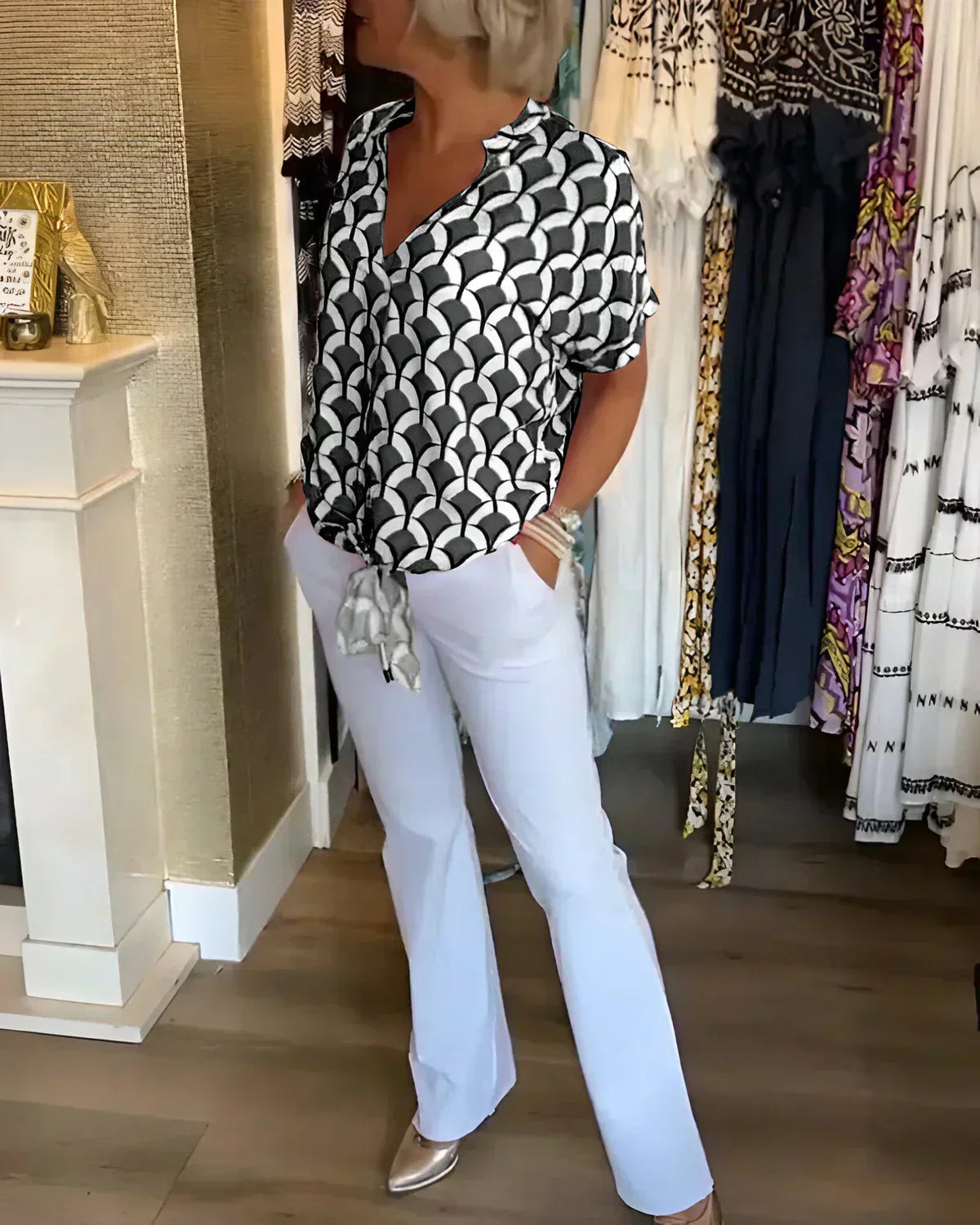 BLUSA ESTAMPADA ESTILOSA SOLVEIG