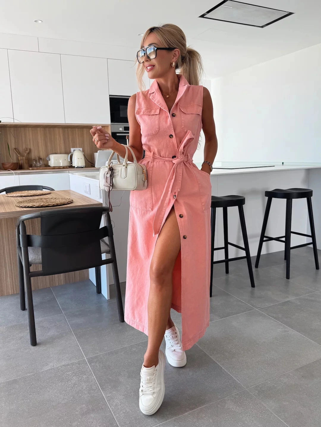 Louisa | Vestido Maxi de Mezclilla