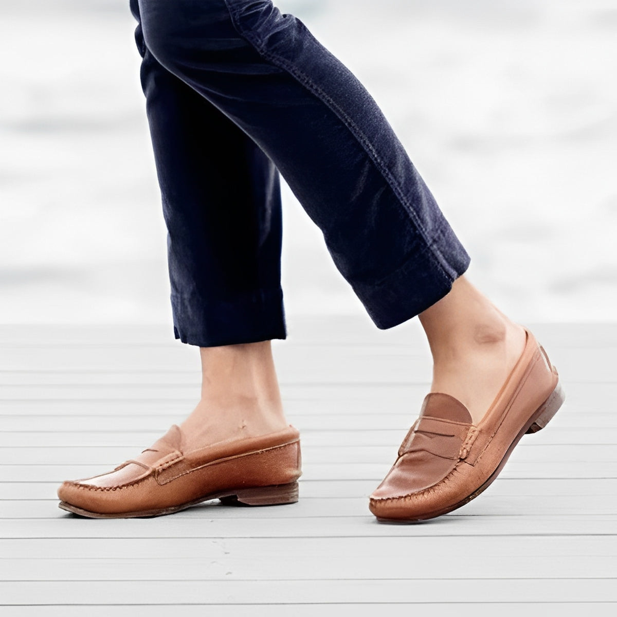 Tiffanie - Zapatillas planas casuales para mujer