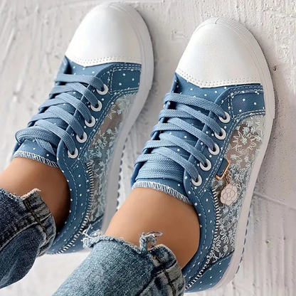 Elettra - Zapatillas floreales ligeras