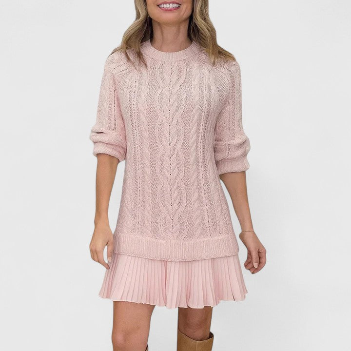 AMARA – VESTIDO DE SUÉTER DE PUNTO