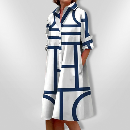 NYLA – VESTIDO MIDI CON BOLSILLOS PARA EL DÍA A DÍA