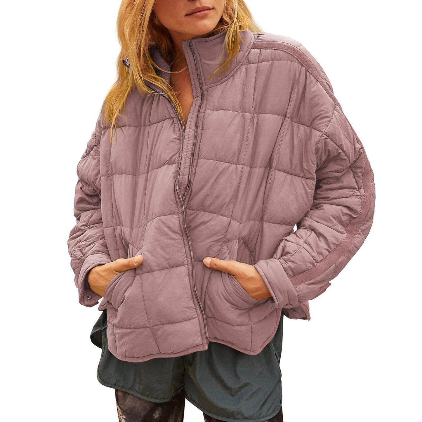 APRIL™ – Chaqueta Puffer Compacta y Ligera con Cremallera