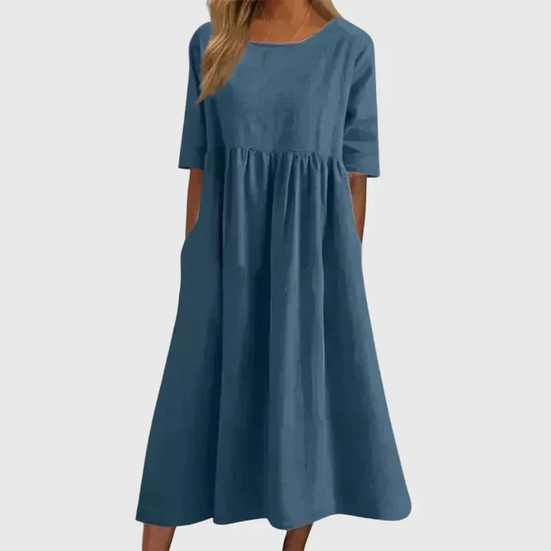 Joy | Vestido Midi Fluyente Atemporal