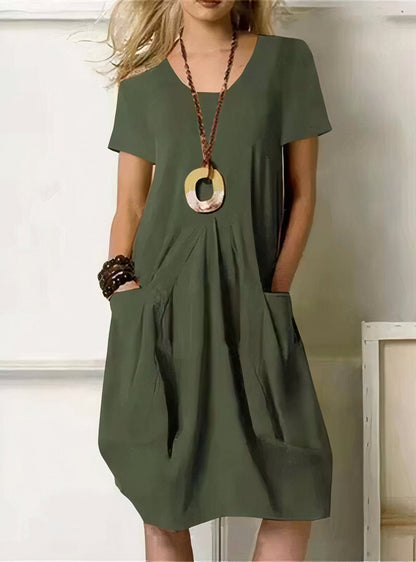 Kwani | Vestido Casual Fluido Simple