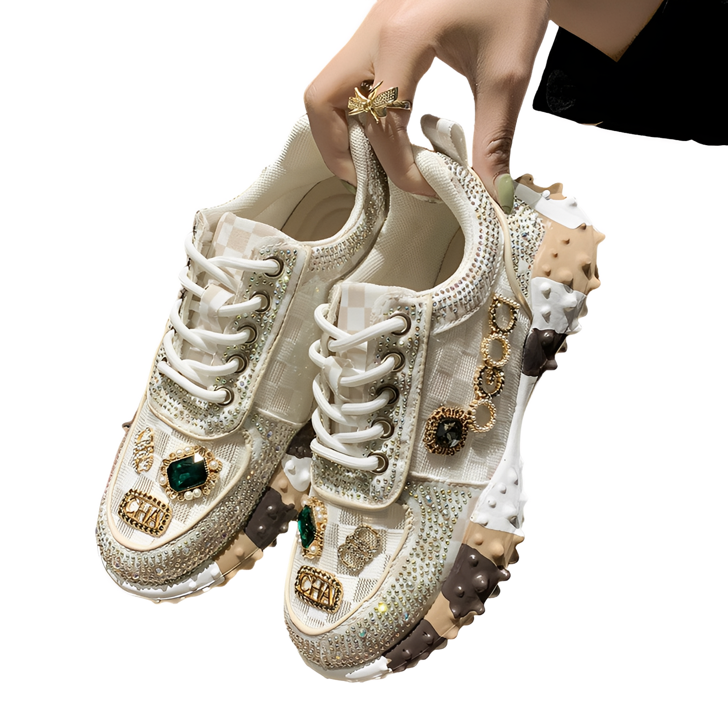 Bethan - Zapatos Brillantes Elegantes para Mujeres