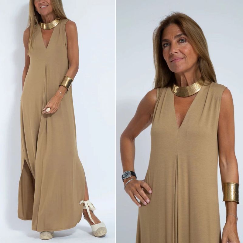 Olivia™ - Vestido de lujo cómodo con cárdigan