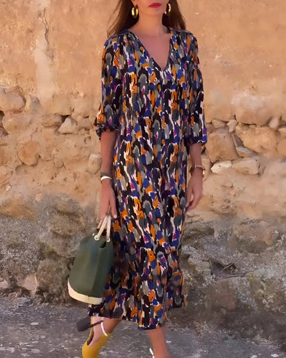 ASIRA - VESTIDO IMPRESO BOHO