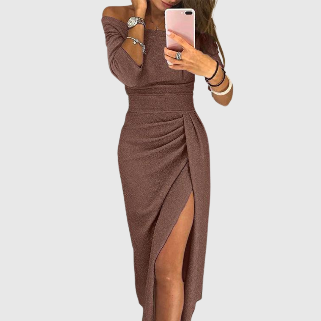 Eirian | Vestido de Gala Sin Hombros