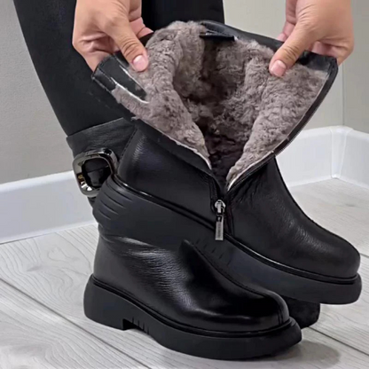 Marzia - Elegantes Botas de Cuero