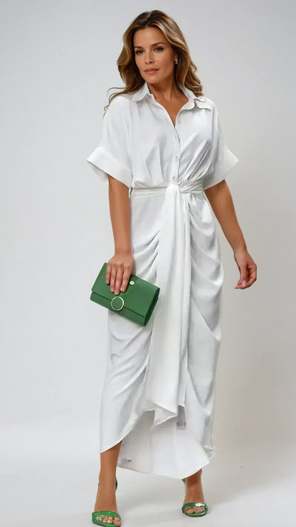El Vestido Maxi Tropical Elegante