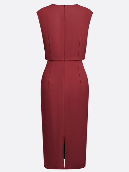 María | Vestido midi de diseñador
