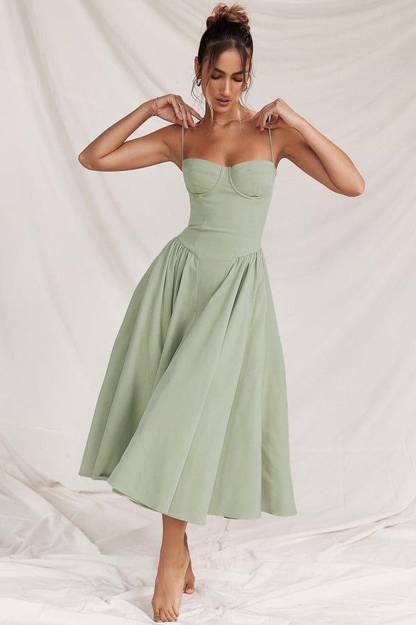 Elara | Vestido de Verano Corsé Elegante