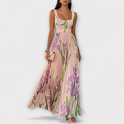 SOFIA – VESTIDO MAXI DE ELEGANCIA FLORAL