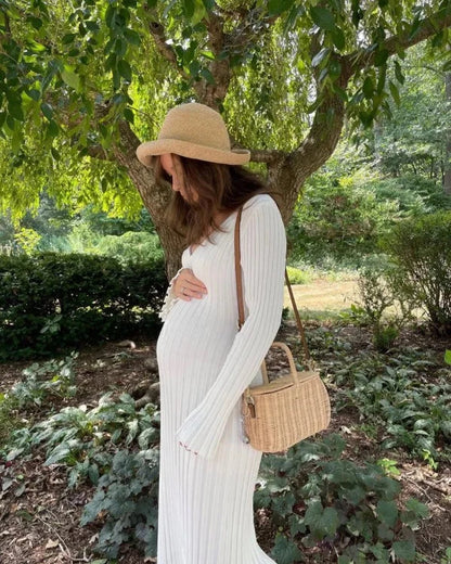 Sara - Nuevo Vestido Midi de Punto