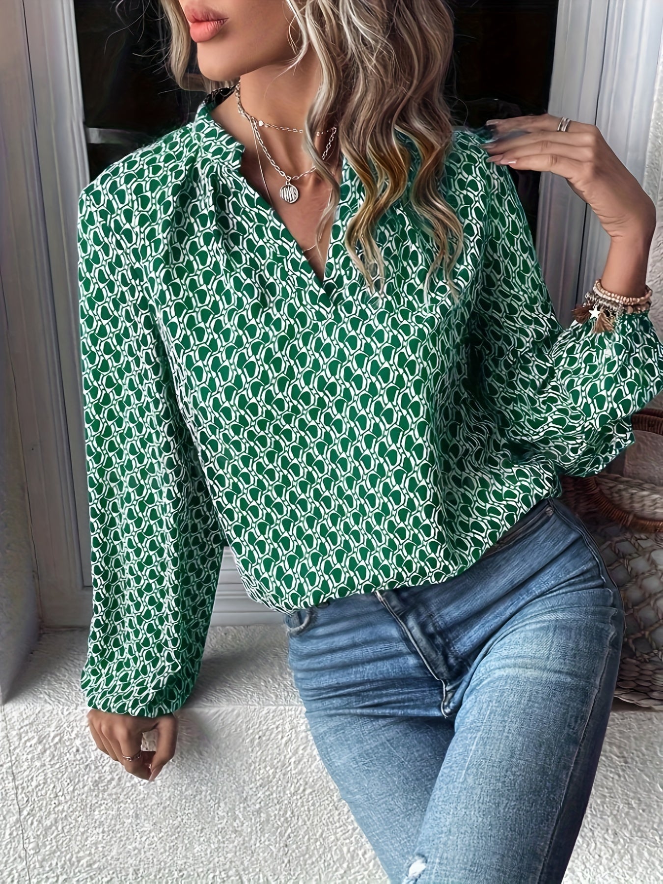 Harriet – Blusa con Patrón