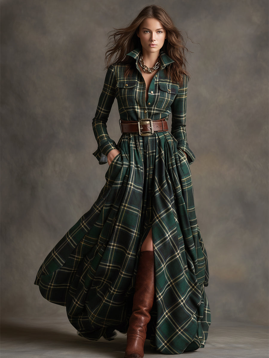 MARGARET - VESTIDO MAXI GRACE DE HIGHLAND