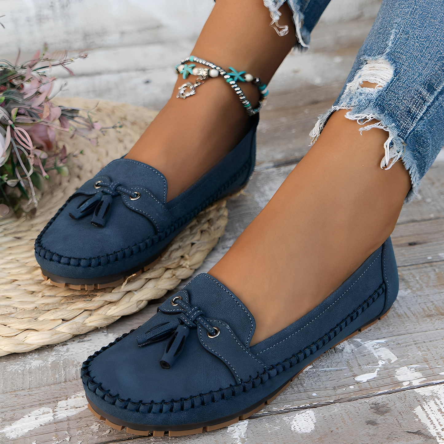 Annikae - Mocasines ortopédicos elegantes para mujeres