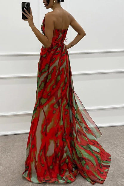 Layla | Vestido Maxi Vibrante