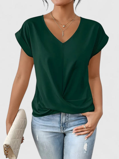 Mahrianne | Top Con Cuello En V Confortable