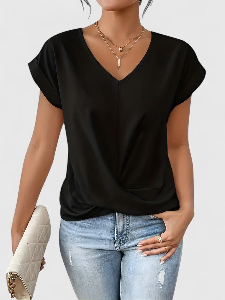 Mahrianne | Top Con Cuello En V Confortable