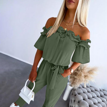 MIA – MONO ROMÁNTICO CON VOLANTES OFF-SHOULDER
