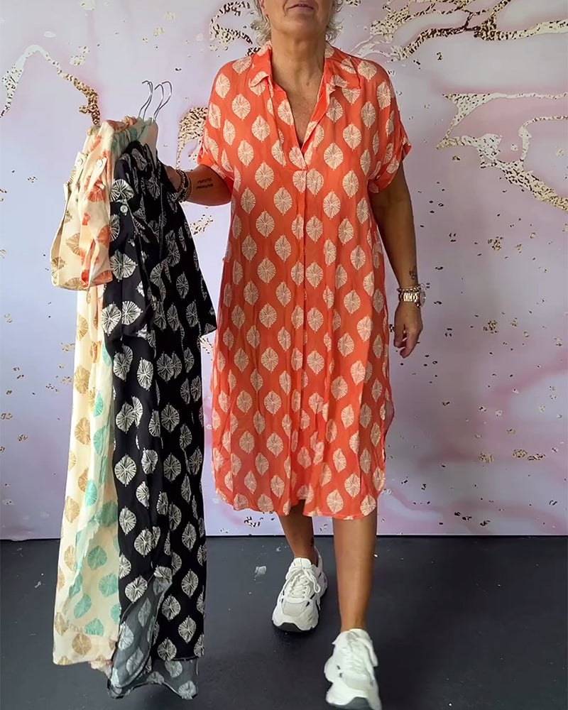Paisley – Vestido Elegante con Escote en V