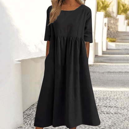 Caitlin | Vestido Hecho a Mano con Cubierta para el Abdomen