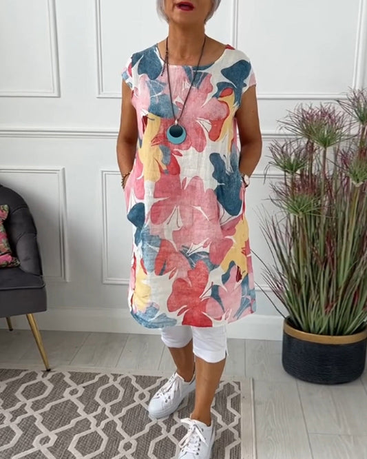 BLUSA LARGA FLORAL KLARISSA