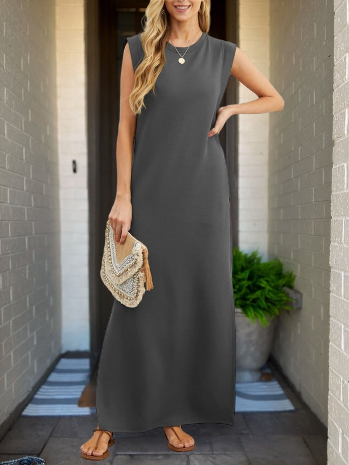 Riley™ - Vestido de Lino Elegante con Detalles Hechos a Mano