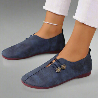 Kreszentia | Mocasines realizados en suave ante de cabra de alta calidad