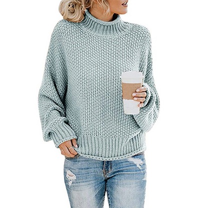 Noel - Suéter de Cuello Alto Ajustado
