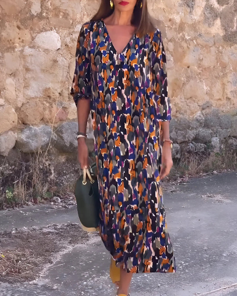 ASIRA - VESTIDO IMPRESO BOHO