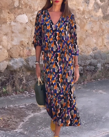 ASIRA - VESTIDO IMPRESO BOHO