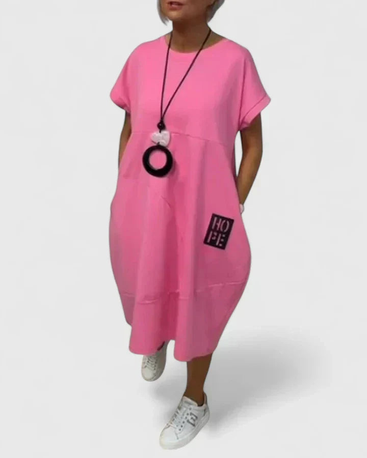 AUBREY – VESTIDO TÚNICA RELAJADO ESPERANZA