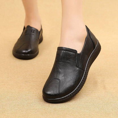 Mary - Elegantes Zapatos de Cuero Suave para Mujeres