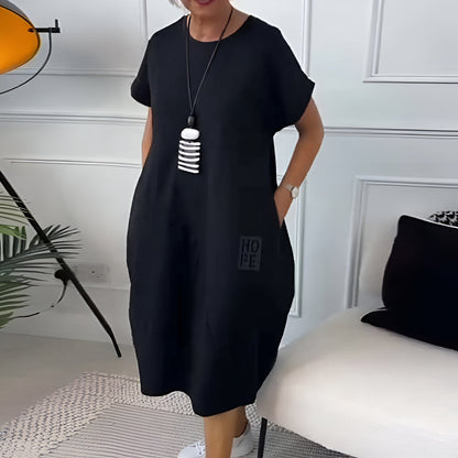 Bessie – Vestido Camisón Midi Confortable