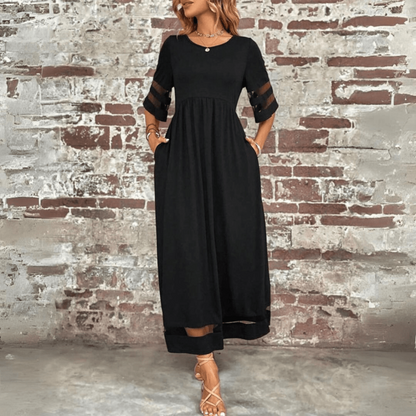 Zora | Vestido Maxi Clásico Elegante