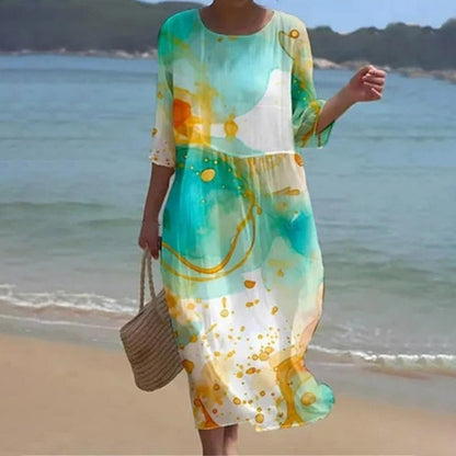 Lucy - Vestido Floral Elegante