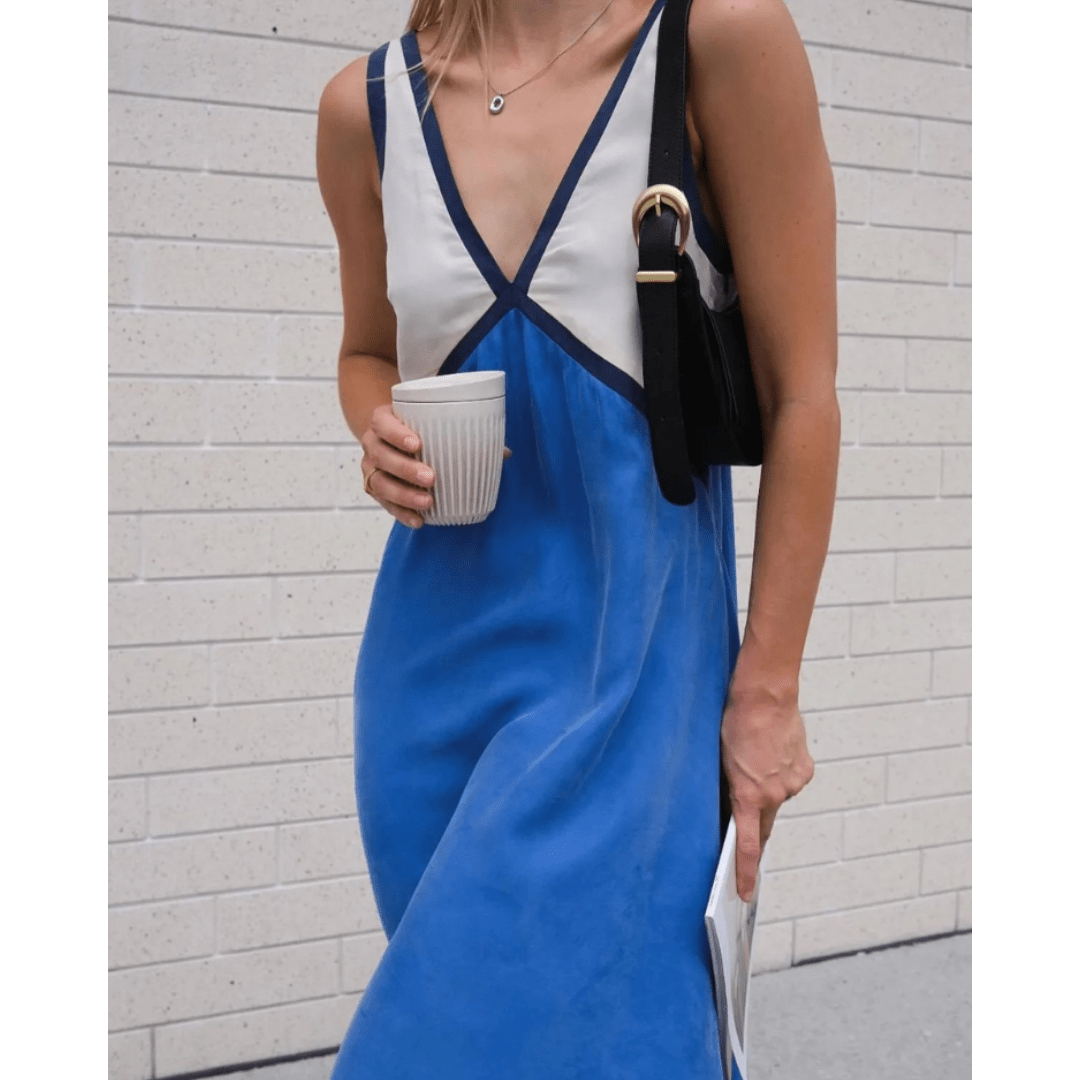 RENATA | VESTIDO DE CUELLO EN V