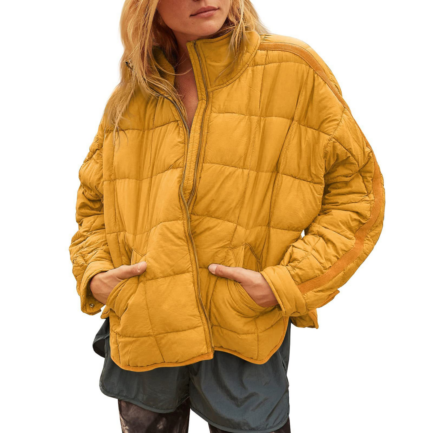 APRIL™ – Chaqueta Puffer Compacta y Ligera con Cremallera
