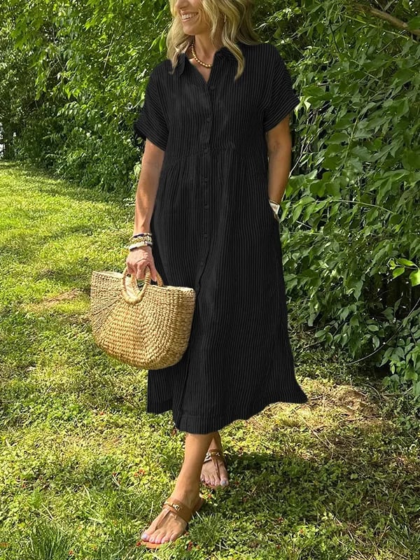 CELINE – VESTIDO CAMISERO RELAJADO