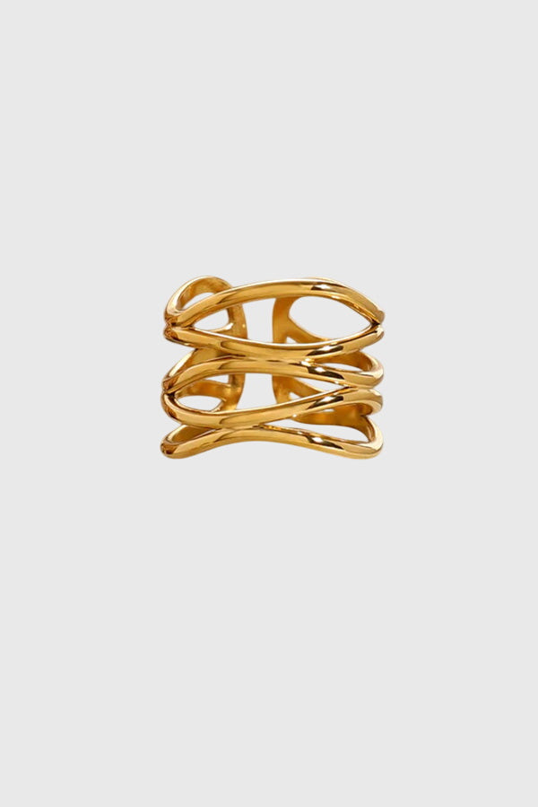 Catalina | Anillo de Acero Inoxidable Elegante