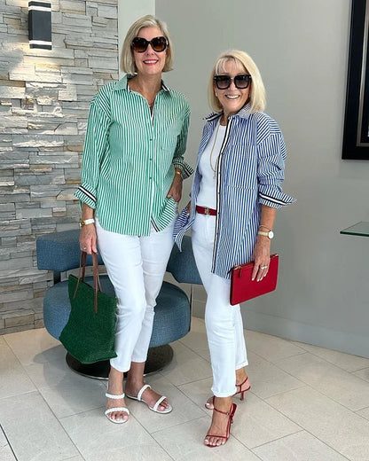 Ellen™ | Camisa Rayada