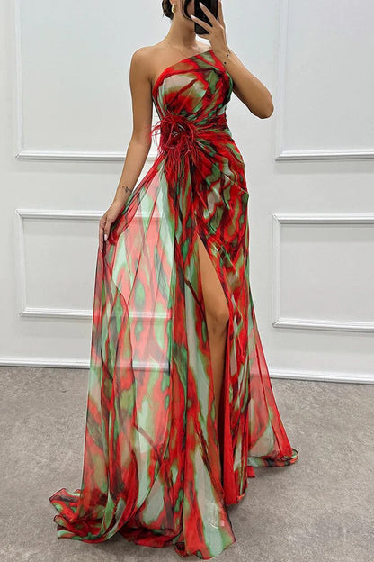 Layla | Vestido Maxi Vibrante