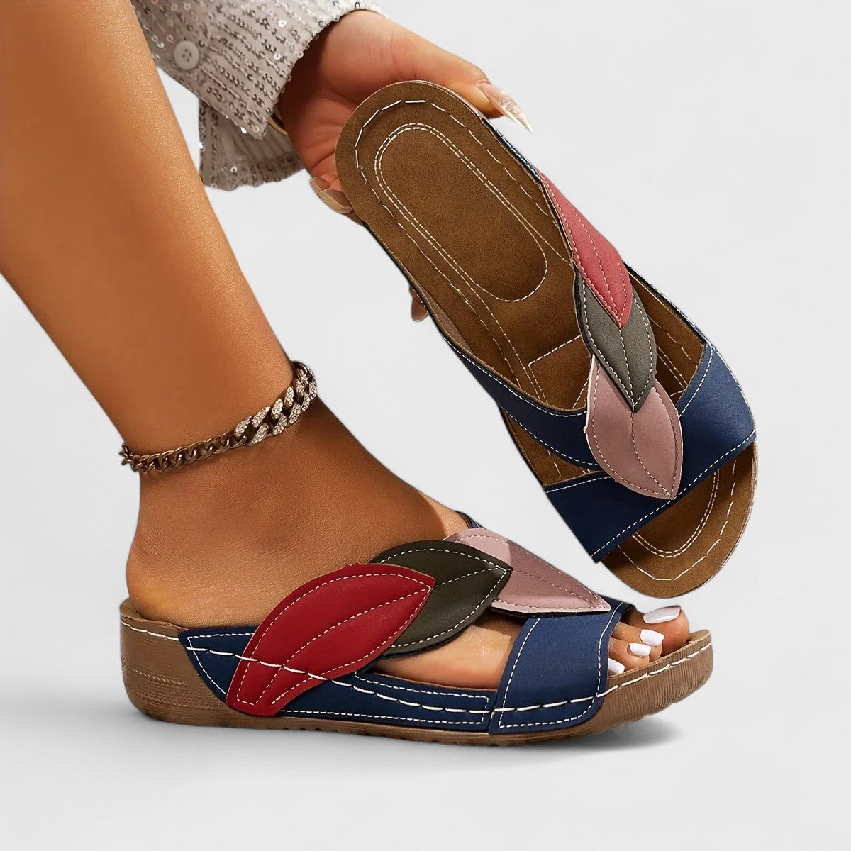 Solveig - Sandalia slip-on