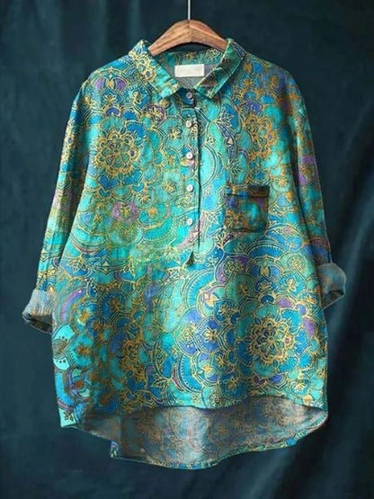 BLUSA SERAPHINA I RETRO-FLOWER